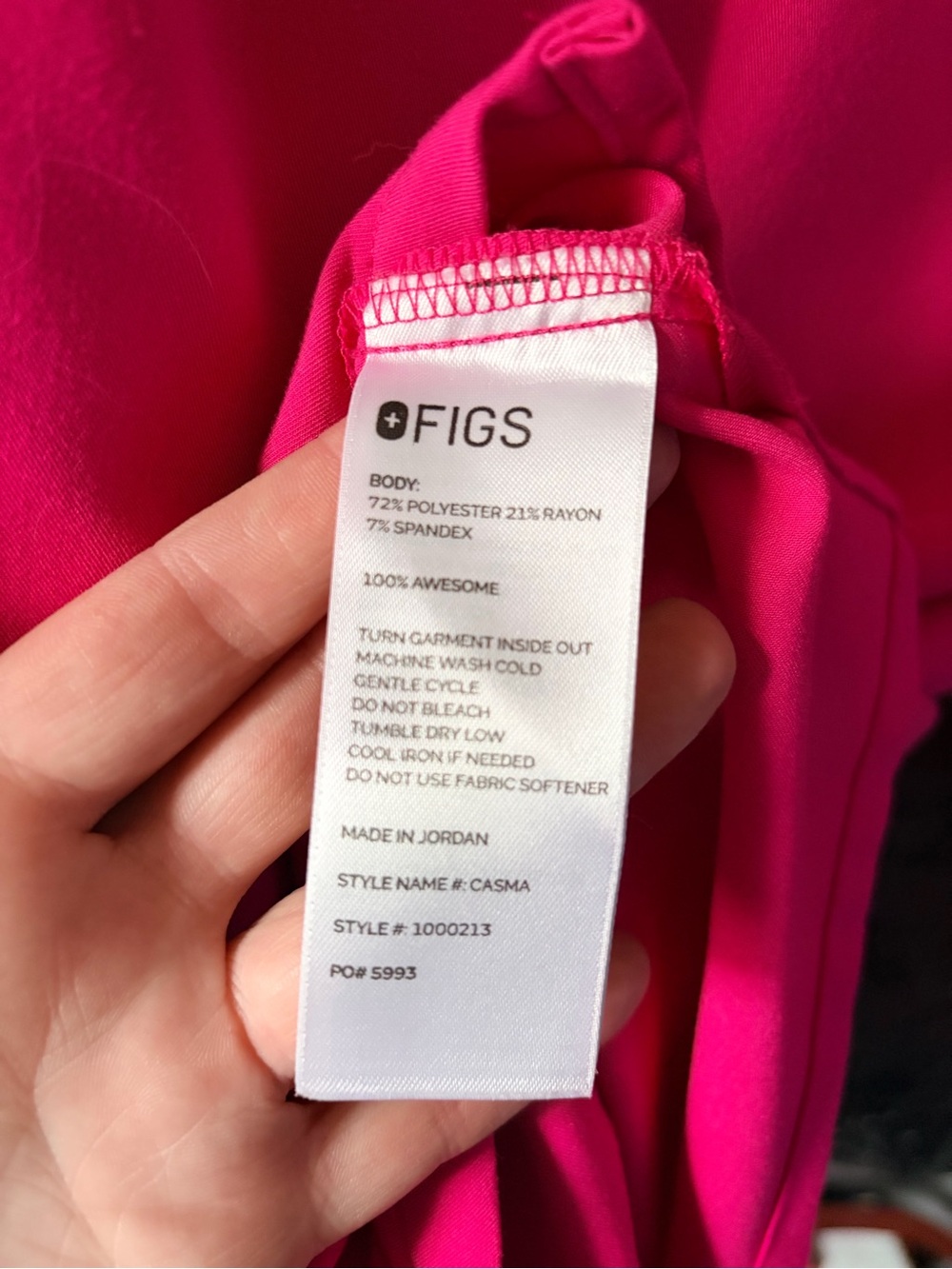 FIGS Shocking Pink SET 2 Casma + Zamora HW - Picture 5 of 5